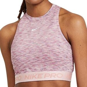 NIKE PRO - Training Space Dye Crop Tank